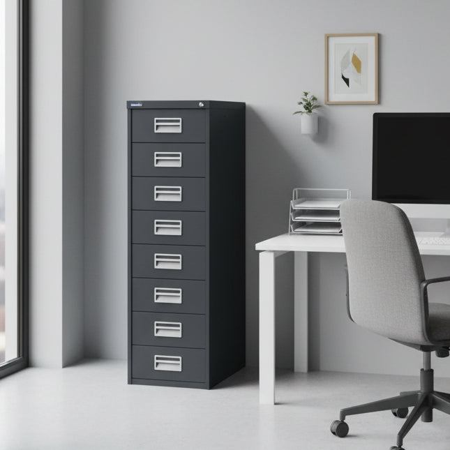 Optician Optical Record Card FIling Cabinet  A6  4600 cards drawer CIUR86-Antique Pink-IA86D5SD023 Add 5 Dividers