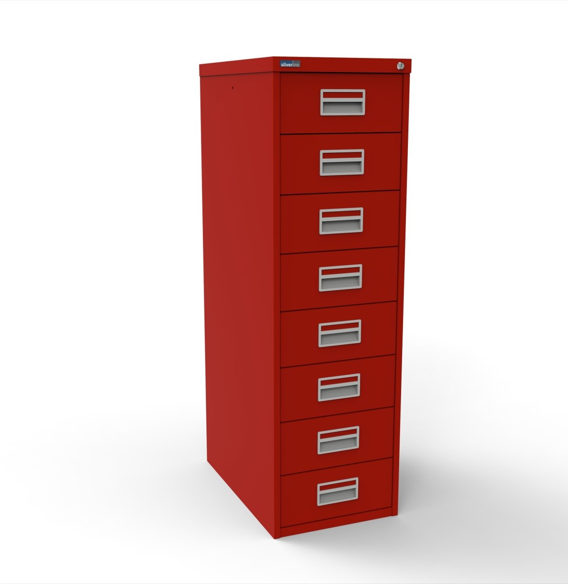 Optician and Optical Record Eye Card FIling Cabinet  A6  4600 cards per drawer CIUR86-Red None
