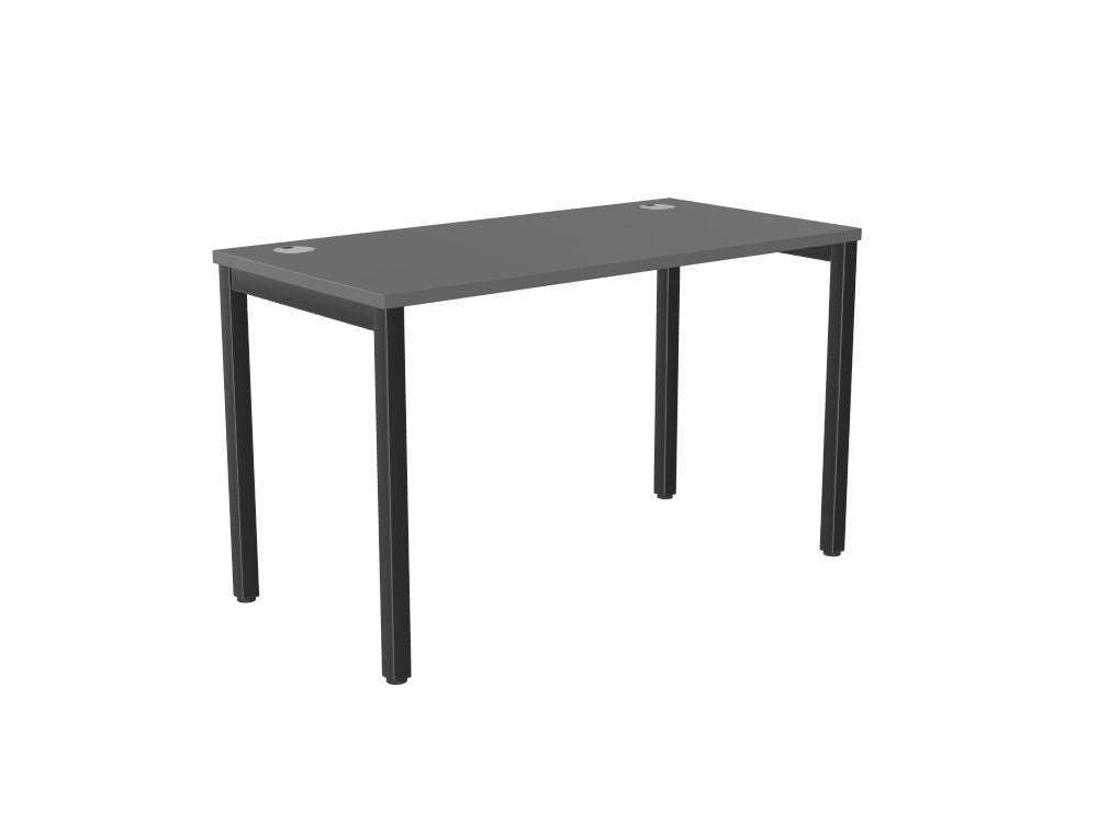 C - Sense Desk - Stocked - SKU: Product Code: CSE - 1PB - LEO - TP1260/GR/BLK , Top: CSE - SOLO - TP1260/GR , Beam: CSE - SOLO - B1200/BLK , Legs: CSE - LEO600/BLK