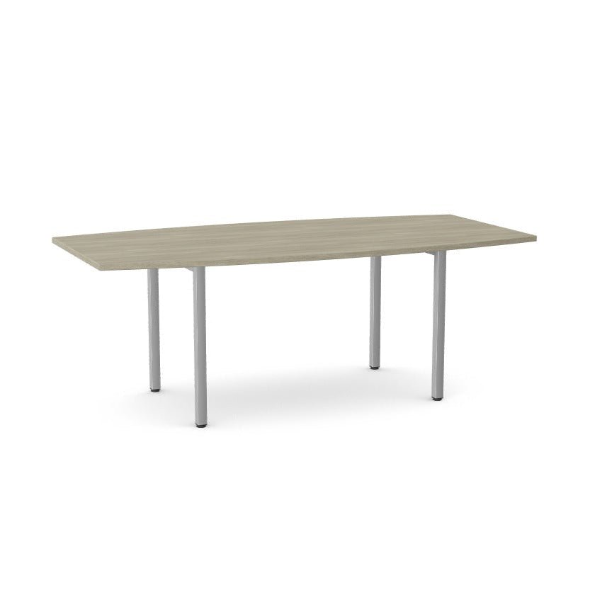 Office Meeting Boardroom Table C-Sense 1 Piece Curved