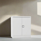 fast delivery stationery two door cupboard self assembly grey
