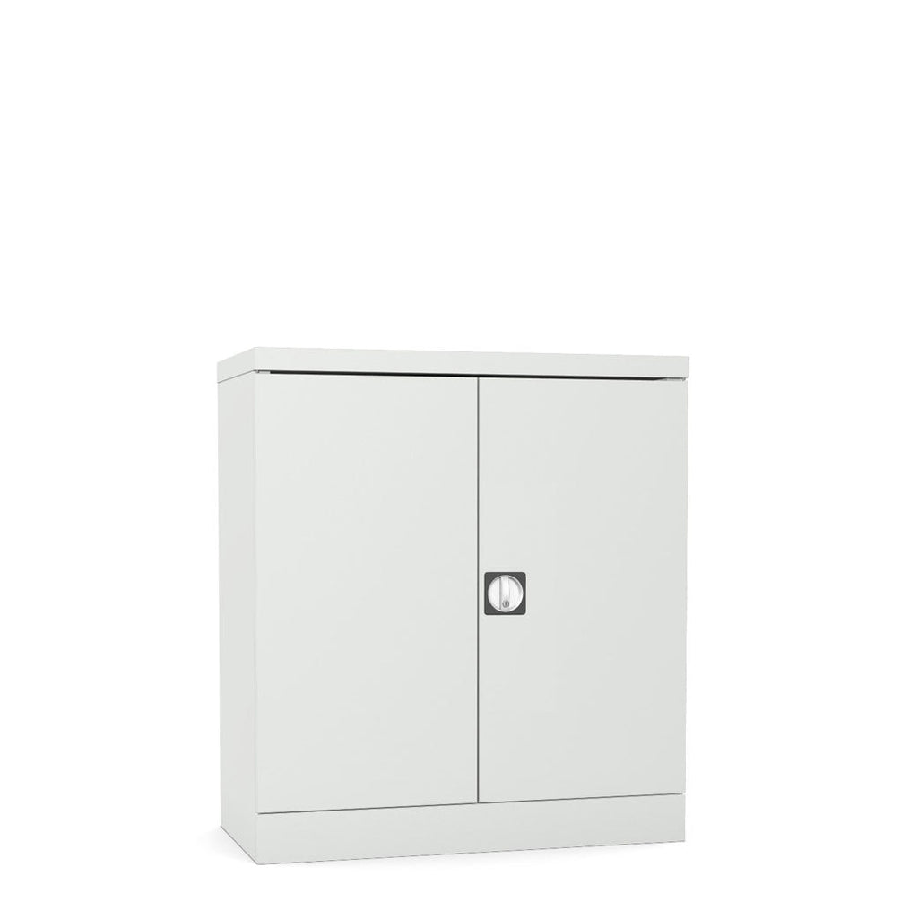 fast delivery stationery two door cupboard self assembly white