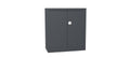 Silverline Kontrax Office Stationery 2 door Cupboard 1 Shelf 102cm CUEC4AGS-graphite