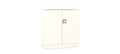 Silverline Kontrax Office Stationery 2 door Cupboard 1 Shelf 102cm CUEC4AGS-beige