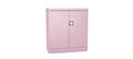 Silverline Kontrax Office Stationery 2 door Cupboard 1 Shelf 102cm CUEC4AGS-violet