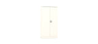 Silverline Kontrax Office Stationery 2 door Tall  Cupboard 3 Shelf 183cm  CUEC7AGS-beige