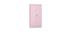 Silverline Kontrax Office Stationery 2 door Tall  Cupboard 3 Shelf 183cm  CUEC7AGS-violet