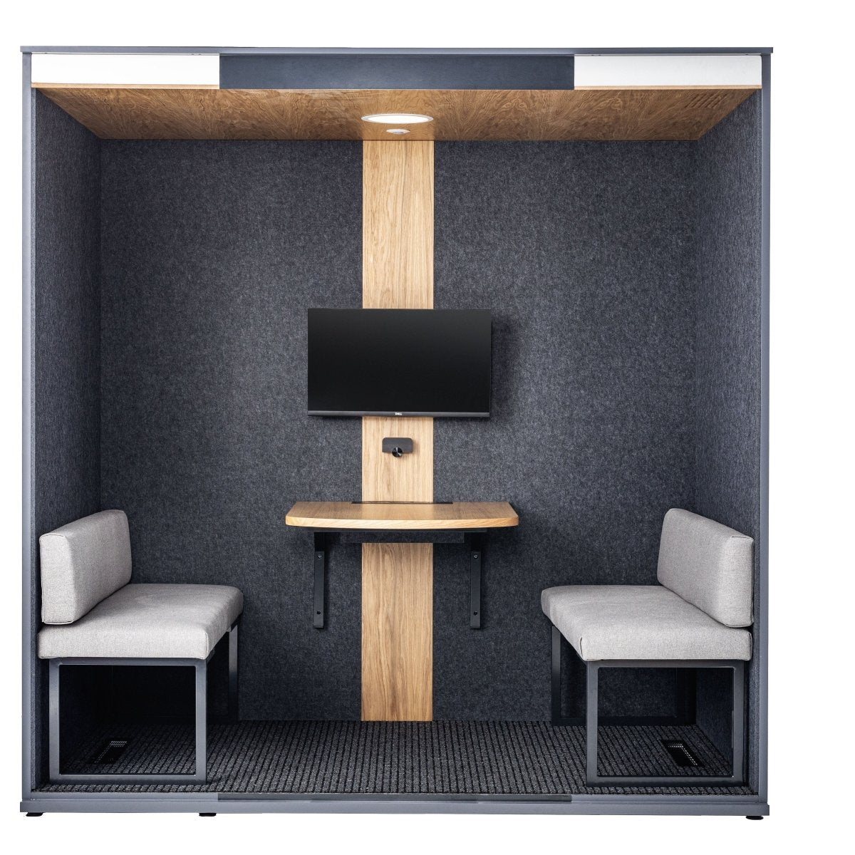 meavo camden 4 person meeting PODThat’s My Office Furniture, 360 Degree View storage, desk, chair