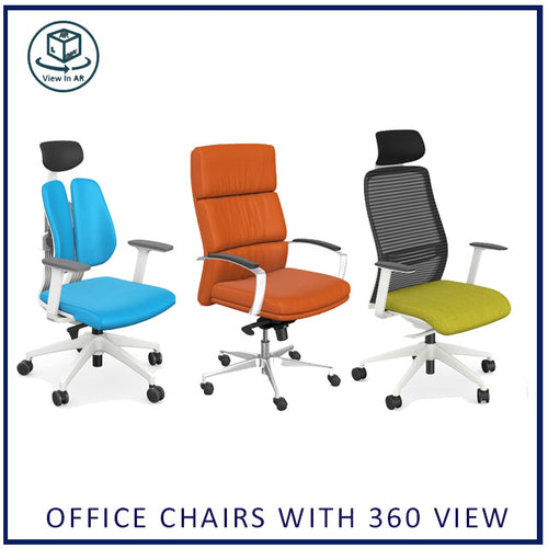 office chairs with 360 view, office furniture by Thats My Office