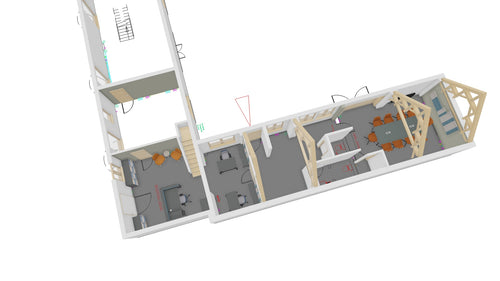 3 D visual of your officeThat’s My Office Furniture, 360 Degree View storage, desk, chair
