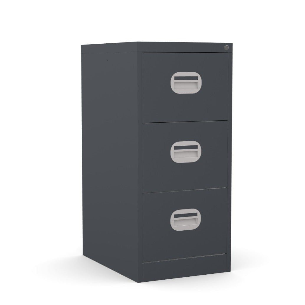 4 Drawer Filing Cabinet Metral locking  FCEC4F-Lemon Yellow