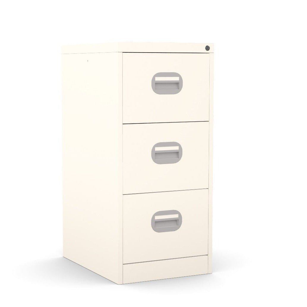 3 Drawer Filing Cabinet Metral locking  FCEC3F-beige