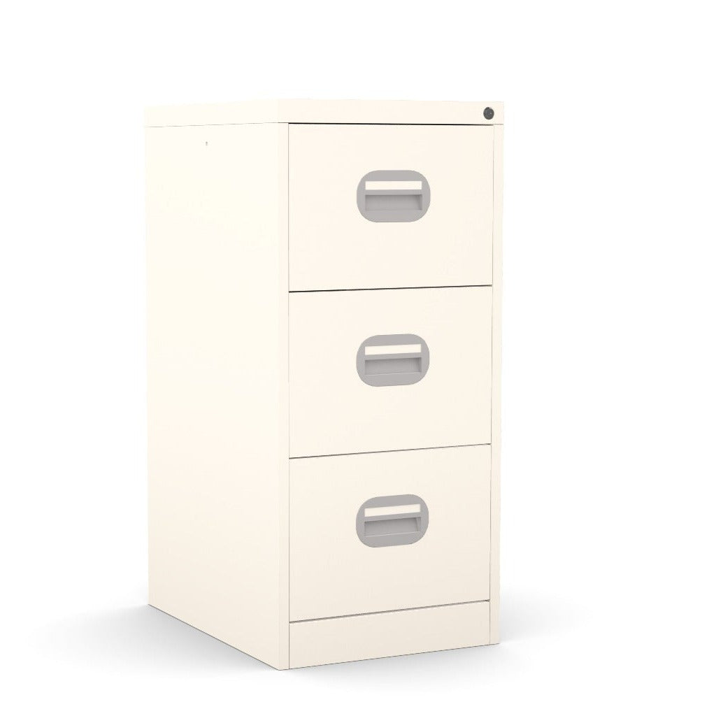 3 Drawer Filing Cabinet Metral locking  FCEC3F-beige