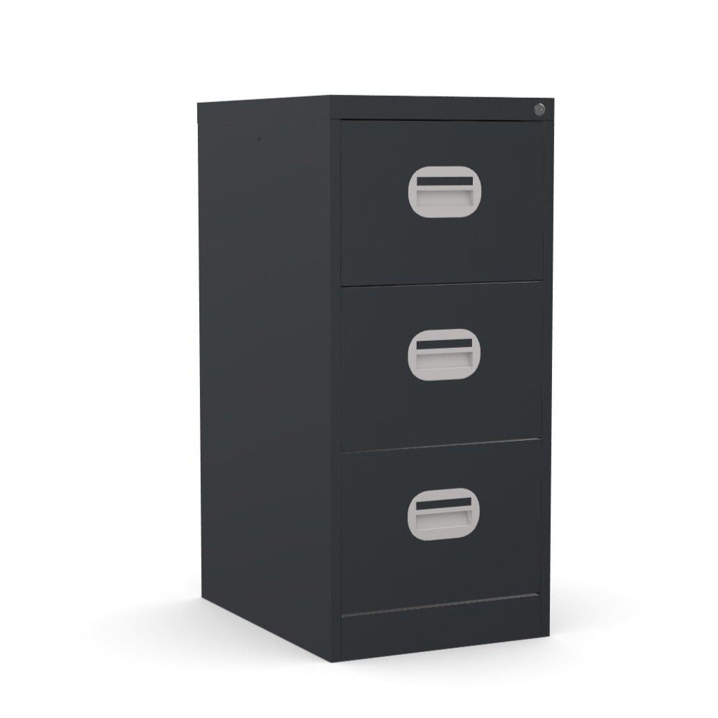 3 Drawer Filing Cabinet Metral locking  FCEC3F-Lemon Yellow