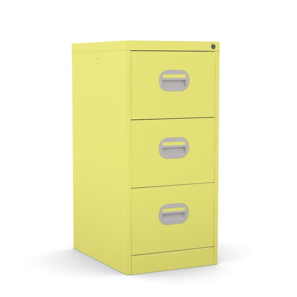 2 Drawer Filing Cabinet Metral locking  FCEC2F-Pale Blue