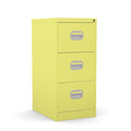 3 Drawer Filing Cabinet Metal locking  FCEC3F chlorophyll