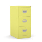3 Drawer Filing Cabinet Metal locking  FCEC3F chlorophyll