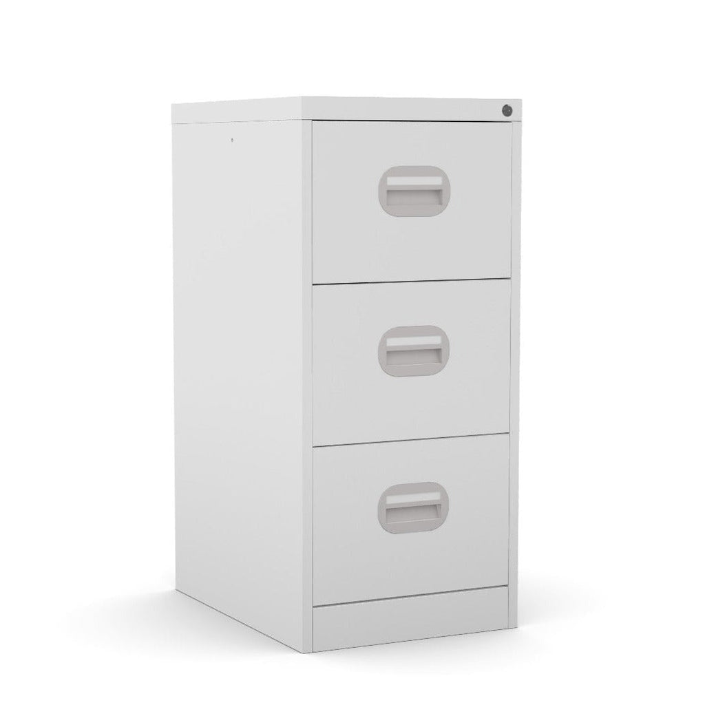 3 Drawer Filing Cabinet Metal locking  FCEC3F light grey