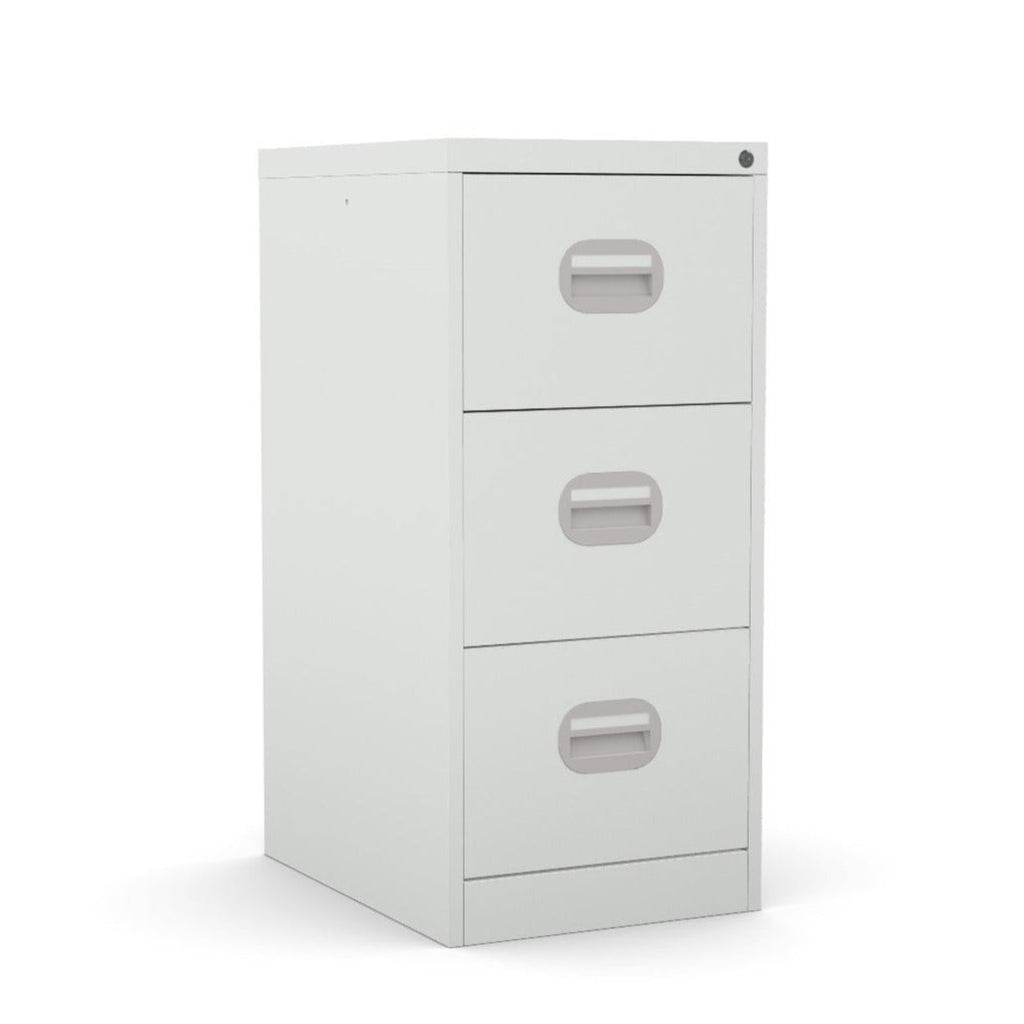 3 Drawer Filing Cabinet Metal locking  FCEC3F grey goose