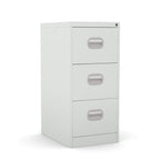 3 Drawer Filing Cabinet Metal locking  FCEC3F grey goose