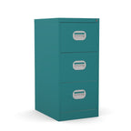 4 Drawer Filing Cabinet Metral locking  FCEC4F-Turquoise