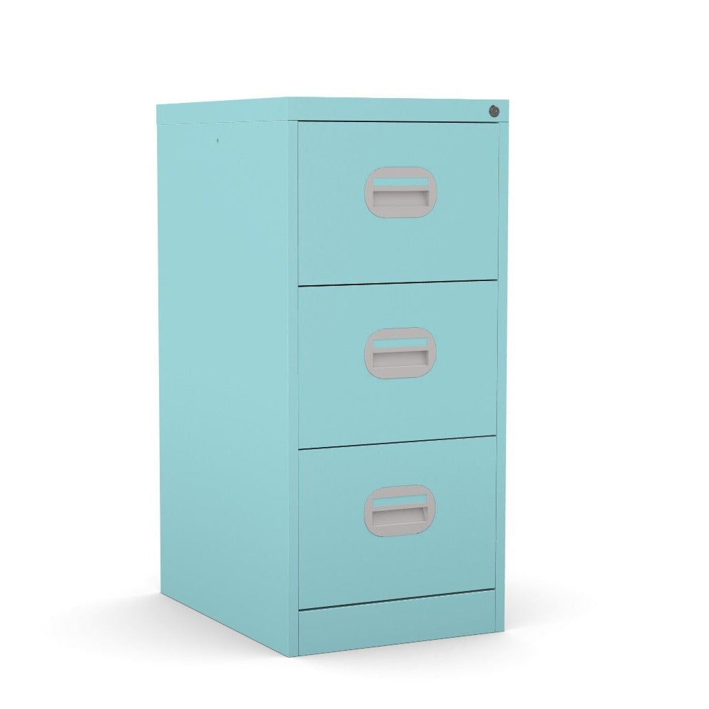 2 Drawer Filing Cabinet Metral locking  FCEC2F-Chlorophyll