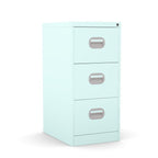 3 Drawer Filing Cabinet Metal locking  FCEC3F Peppermint