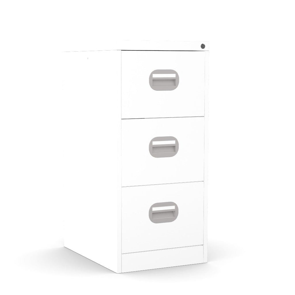 2 Drawer Filing Cabinet Metral locking  FCEC2F-Lemon Yellow
