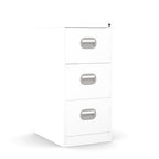 2 Drawer Filing Cabinet Metral locking  FCEC2F-Lemon Yellow