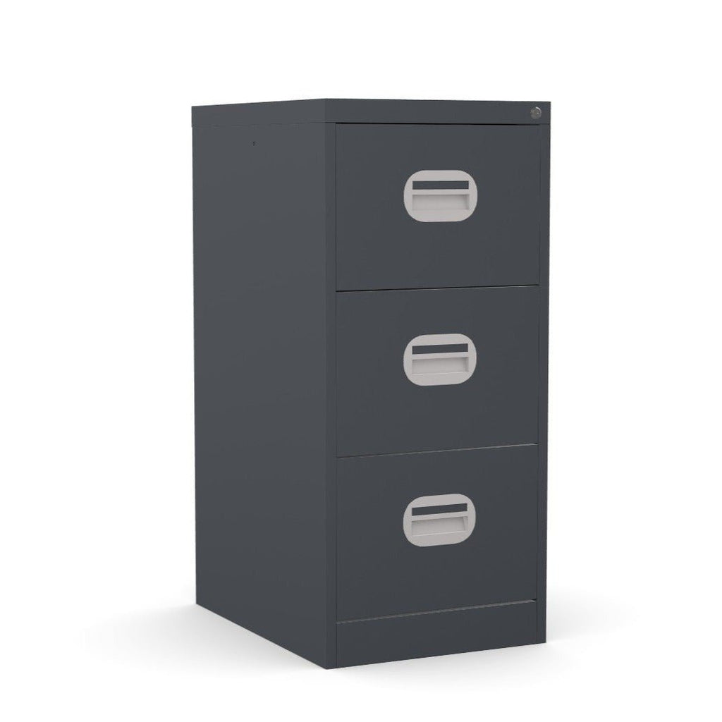 3 Drawer Filing Cabinet Metral locking  FCEC3F-Graphite