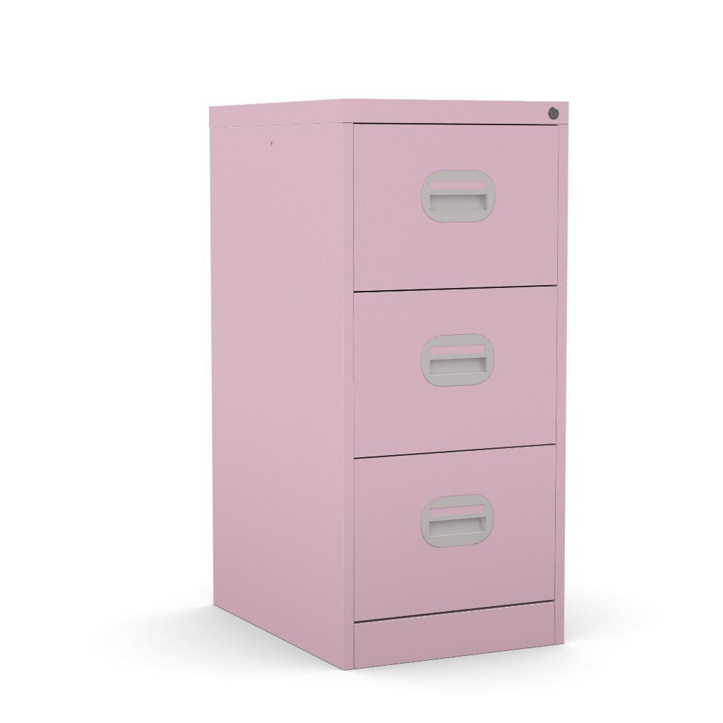 3 Drawer Filing Cabinet Metral locking  FCEC3F-Chlorophyll