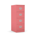 4 Drawer Filing Cabinet Metral locking  FCEC4F-pink antique