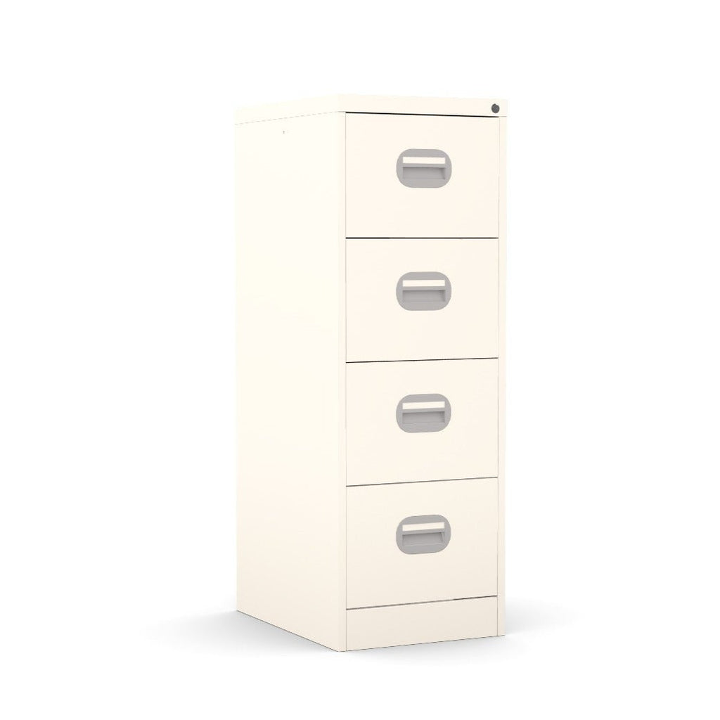 4 Drawer Filing Cabinet Metral locking  FCEC4F-Orange