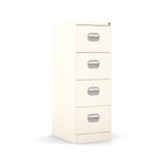 4 Drawer Filing Cabinet Metral locking  FCEC4F-Orange