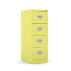4 Drawer Filing Cabinet Metral locking  FCEC4F-chlorophyll