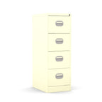 2 Drawer Filing Cabinet Metral locking  FCEC2F-Sunshine Yellow