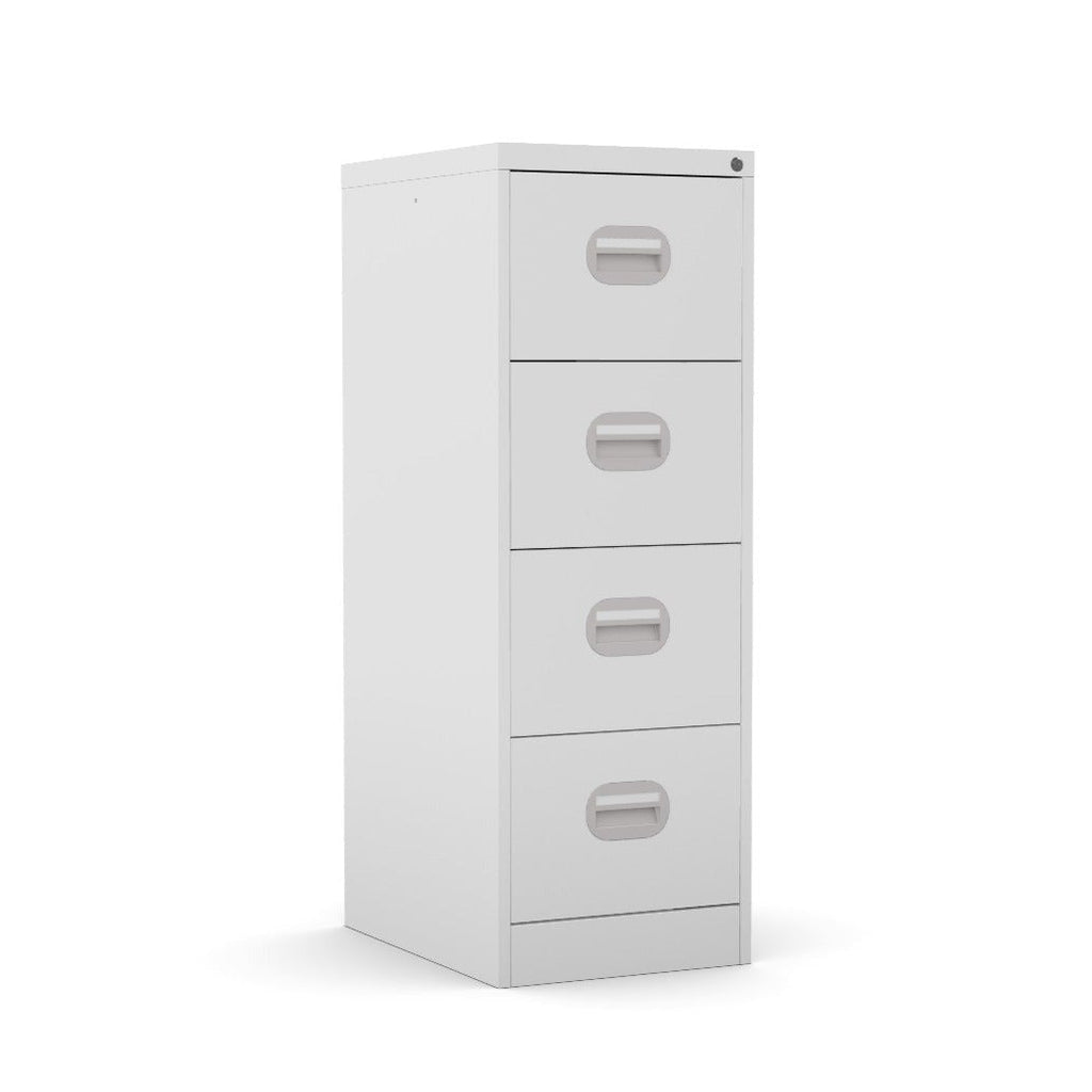 4 Drawer Filing Cabinet Metral locking  FCEC4F-Grey