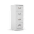 4 Drawer Filing Cabinet Metral locking  FCEC4F-Grey