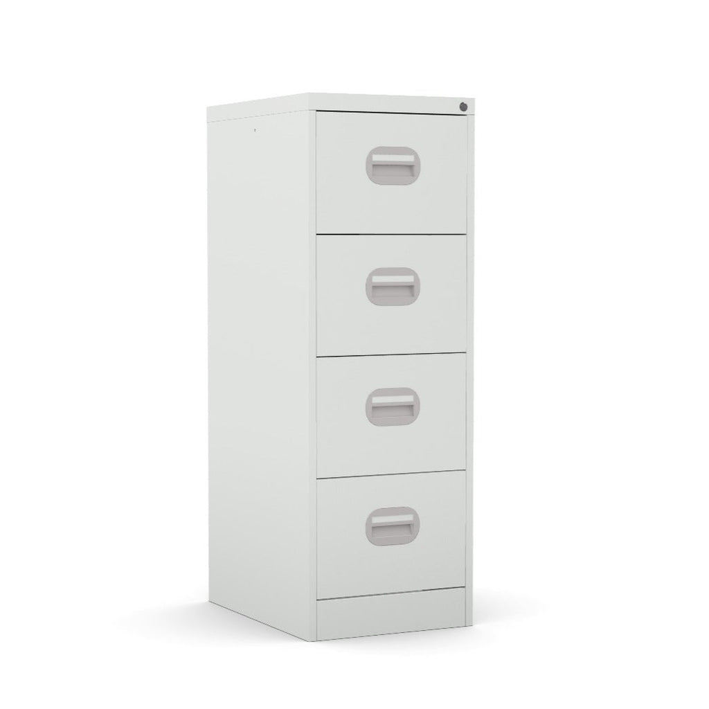 4 Drawer Filing Cabinet Metral locking  FCEC4F-Brown
