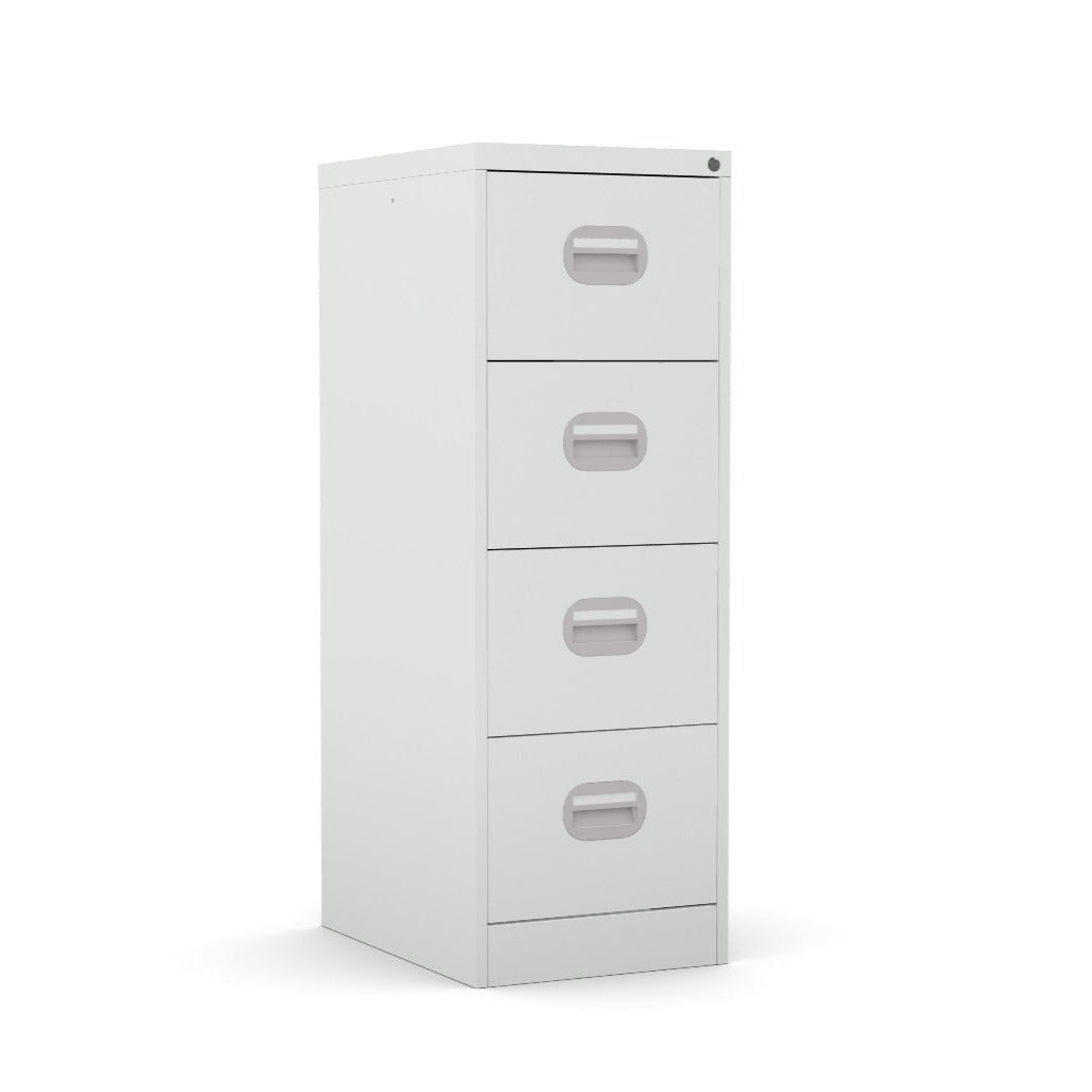 4 Drawer Filing Cabinet Metal locking  FCEC4F-grey goose