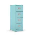 3 Drawer Filing Cabinet Metral locking  FCEC3F-Blue