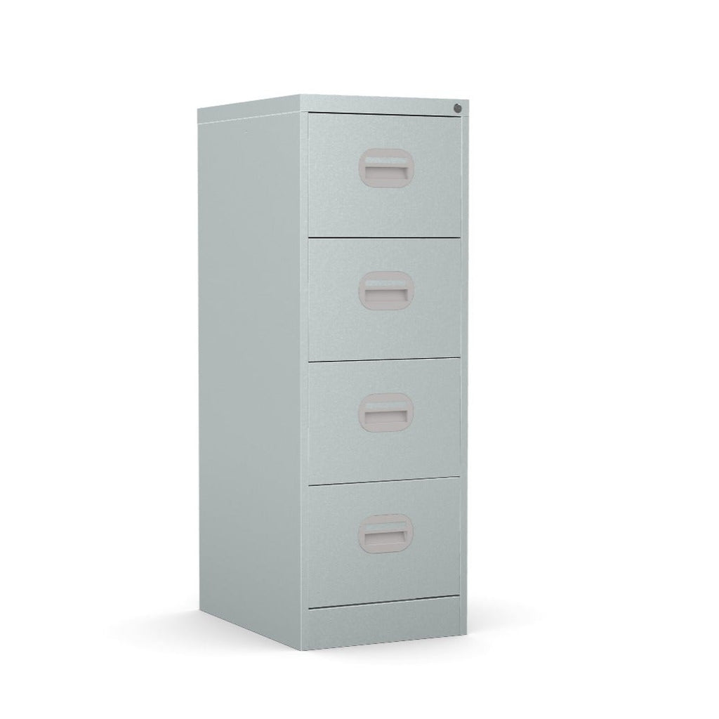2 Drawer Filing Cabinet Metral locking  FCEC2F-Coffee