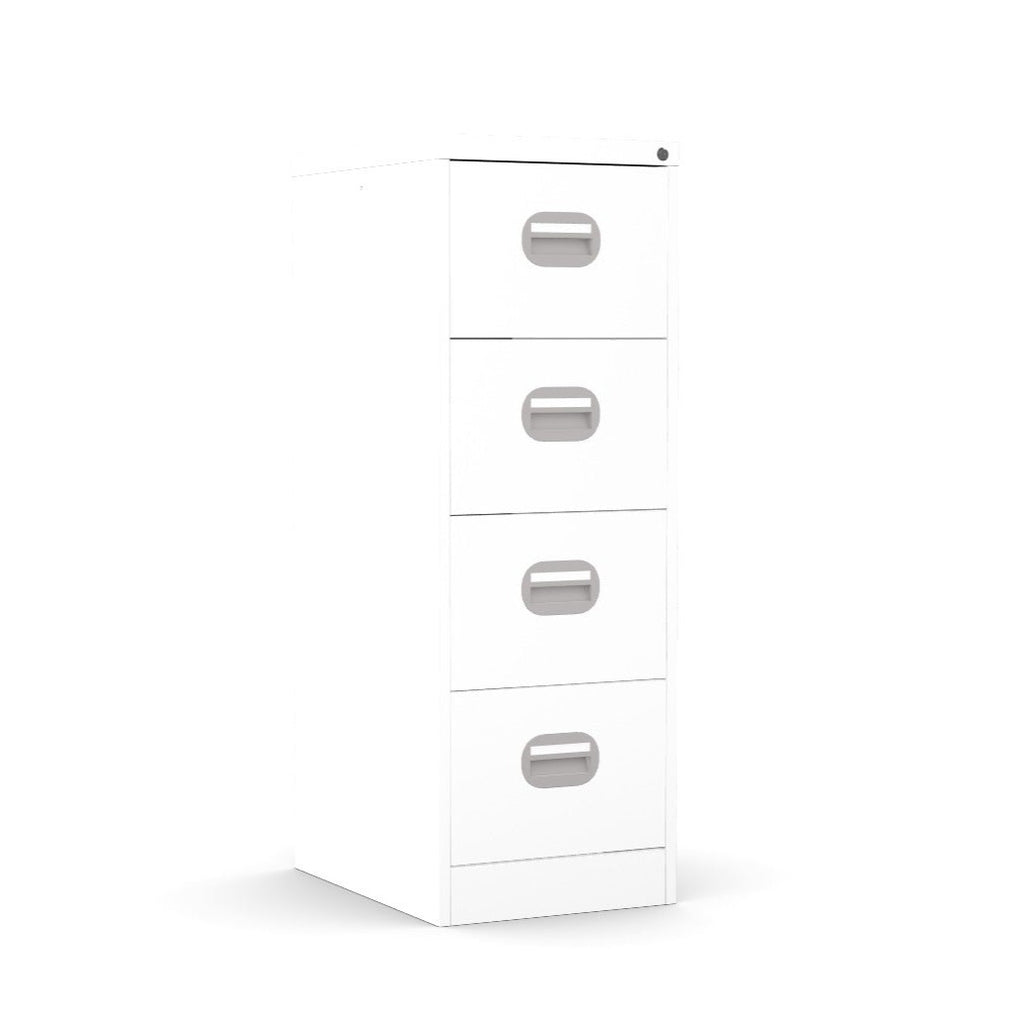 3 Drawer Filing Cabinet Metral locking  FCEC3F-Coffee