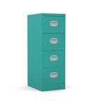 4 Drawer Filing Cabinet Metal locking  FCEC4F-verdigris