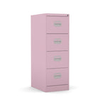 4 Drawer Filing Cabinet Metral locking  FCEC4F-Blue