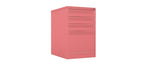 Home Filer Cabinet 4 Drawer (3 + 1) Locking Desk High FCLM1F-pink