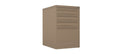 Home Filer Cabinet 4 Drawer (3 + 1) Locking Desk High FCLM1F-brown