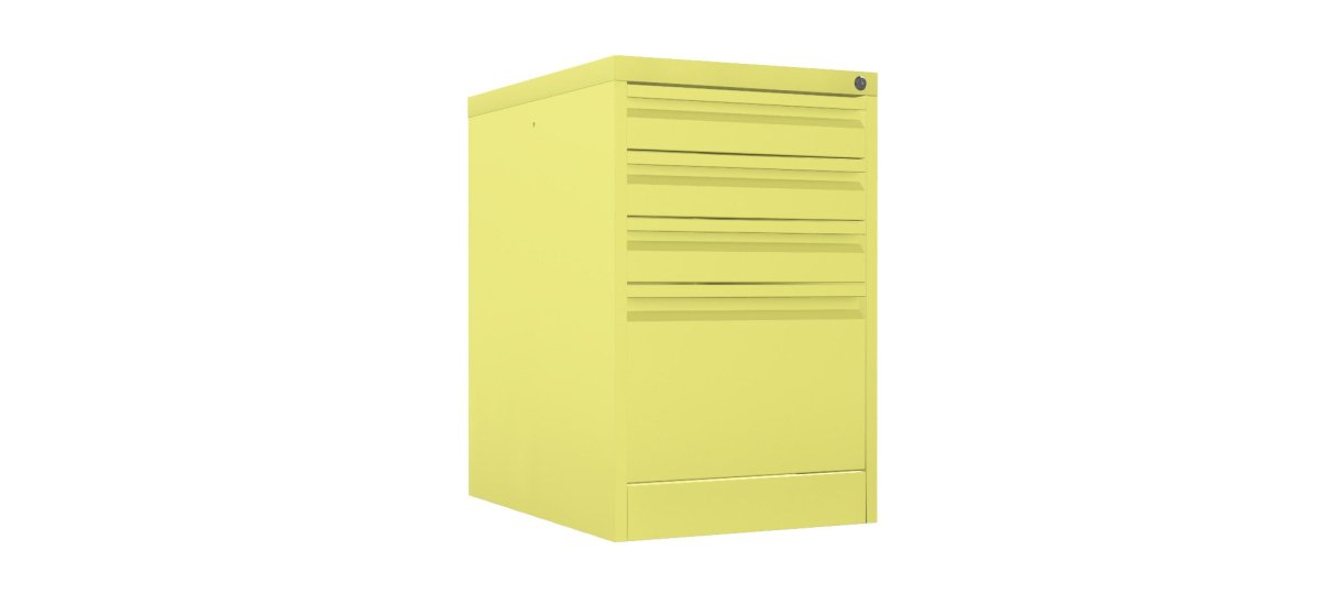Home Filer Cabinet 4 Drawer (3 + 1) Locking Desk High FCLM1F-chlorophyll