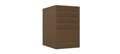 Home Filer Cabinet 4 Drawer (3 + 1) Locking Desk High FCLM1F-coffee