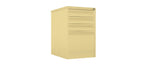 Home Filer Cabinet 4 Drawer (3 + 1) Locking Desk High FCLM1F-green beige